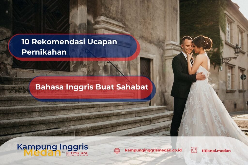 ucapan pernikahan bahasa inggris