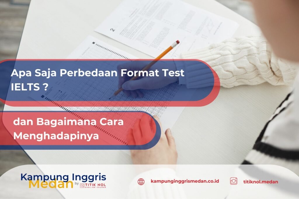 Format test IELTS