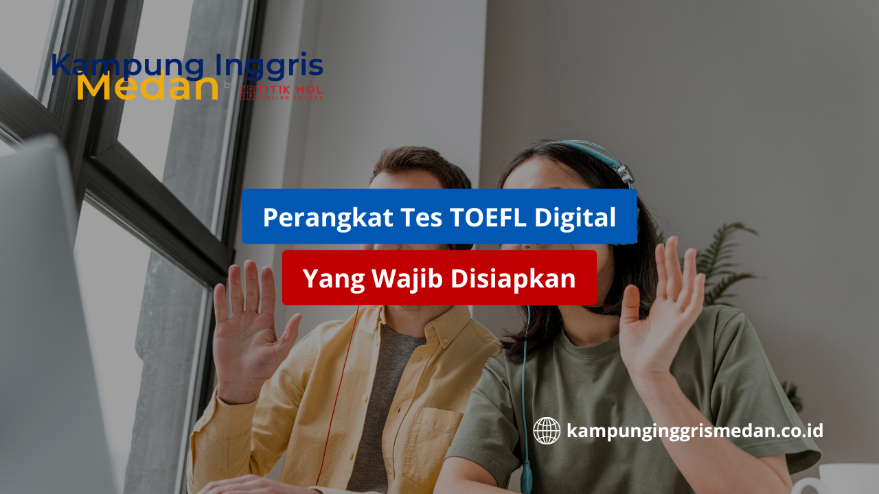 perangkat tes TOEFL digital