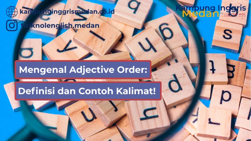 adjective order